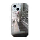 ozuzu123のピアノでねこ Clear Smartphone Case