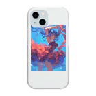 AQUAMETAVERSEの海の中の美ボディ　ラフルール　1859 Clear Smartphone Case