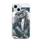 myojinのクールドラゴン Clear Smartphone Case