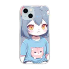 Raindanceのゆるキャット　No.2 Clear Smartphone Case