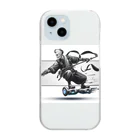 Shibu-Dandy-のニンジャ・ド・オジー Clear Smartphone Case