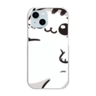 ゆるねこshopのお腹のでてる猫20 Clear Smartphone Case