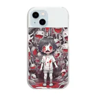 Giri Lapuの絶望くん Clear Smartphone Case