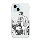 Minimal Museのライダーズ・エレガンス Clear Smartphone Case