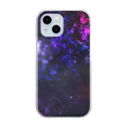 MISHIMAのピンクめな宇宙 Clear Smartphone Case