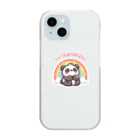 masakichi0027の虹色パンダ Clear Smartphone Case