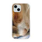 ねこちゃんが大好きなのです。の愛猫れいにゃんのグッズ Clear Smartphone Case