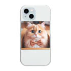 ねこちゃんが大好きなのです。のラブリーな猫ちゃん♪ Clear Smartphone Case