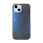 MISHIMAの青い宇宙 Clear Smartphone Case