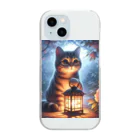 yos-1292583のねこニコばん Clear Smartphone Case