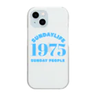 SUNDAY LIFEのSUNDAYLIFE1975 Clear Smartphone Case