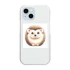 しんすけのお母さんハリネズミ Clear Smartphone Case