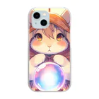 kabasの占えるかな Clear Smartphone Case