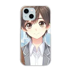 ジュンコHOUSEのさわやか美男子グッズ Clear Smartphone Case