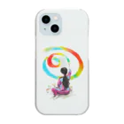 心の森ミュージアム　遊童館の未来を描く Clear Smartphone Case