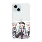 SWQAのドクターヘリ Clear Smartphone Case