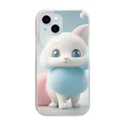 chan-takehaniの夢幻の猫界 Clear Smartphone Case