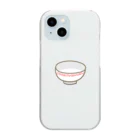 ドラパンのどんぶり Clear Smartphone Case