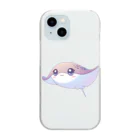 パパリスのまるまるエイちゃん② Clear Smartphone Case