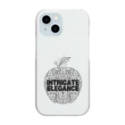 CHIBE86のIntricate Elegance「精緻な優雅さ」 Clear Smartphone Case