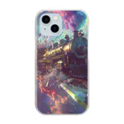 幻想ラボの「ガラスの次元を越える旅」 Clear Smartphone Case