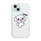 OMG DOG 【オーマイガ ドッグ】のOMG-DOG マルチーズのまるる Clear Smartphone Case