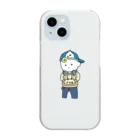 _miyaの道行く犬を撫でたい男子 Clear Smartphone Case