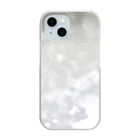 ajajniikoのしぶいちゃん Clear Smartphone Case