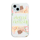 ivybloonの美味しいスイーツ Clear Smartphone Case