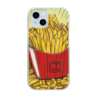 JoyfulMomentsCraftsの黄金とポテト ー Golden and Potato ー Clear Smartphone Case