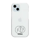 fx_bbbのたまにぎベン図 Clear Smartphone Case