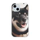 ANTARESの柴犬とありがとう Clear Smartphone Case