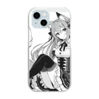 Fox_d.ogのFoxgirl.dress.1 Clear Smartphone Case