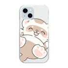 ふぇれねっと＠SUZURIのふぇれっとがころん Clear Smartphone Case