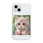 癒しの部屋🐾໒꒱の甘えん坊にゃんこ🐈🐾 Clear Smartphone Case