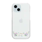 shimasakanaののばな Clear Smartphone Case