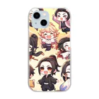 zakki-Rのゆるキャラ群　お江戸 Clear Smartphone Case