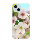 atelier_lapislazuliの桜 Clear Smartphone Case