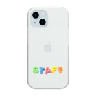 ainarukokoroのSTAFF Clear Smartphone Case