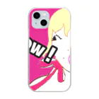 PALA's SHOP　cool、シュール、古風、和風、のWow！ Clear Smartphone Case