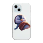 Chibi World（ちびワールド）のペンギンのペン太 Clear Smartphone Case