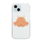 kimchinの宇宙人のようなキュートでかわいい深海魚の仲間メンダコ Clear Smartphone Case