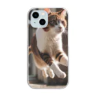 ねこネコちゃんのねこネコちゃん Clear Smartphone Case