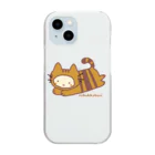 mayumayu-の🐱ネコっかぶり🐱 Clear Smartphone Case