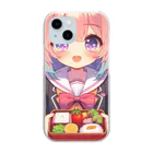 8kn356231の美少女 Clear Smartphone Case