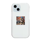 _ilka_の柴犬のヒップホップ Clear Smartphone Case