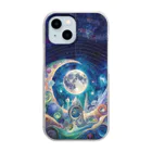 chinita_kakarのmoon（スマホケース） Clear Smartphone Case