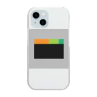 soundのドット（うに軍艦） Clear Smartphone Case