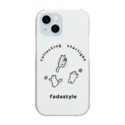 fadastyleの星をあつめて クリアスマホケース