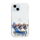 ZKBクエストSHOPのGAMADANCE to cheer you up⑪ クリアスマホケース